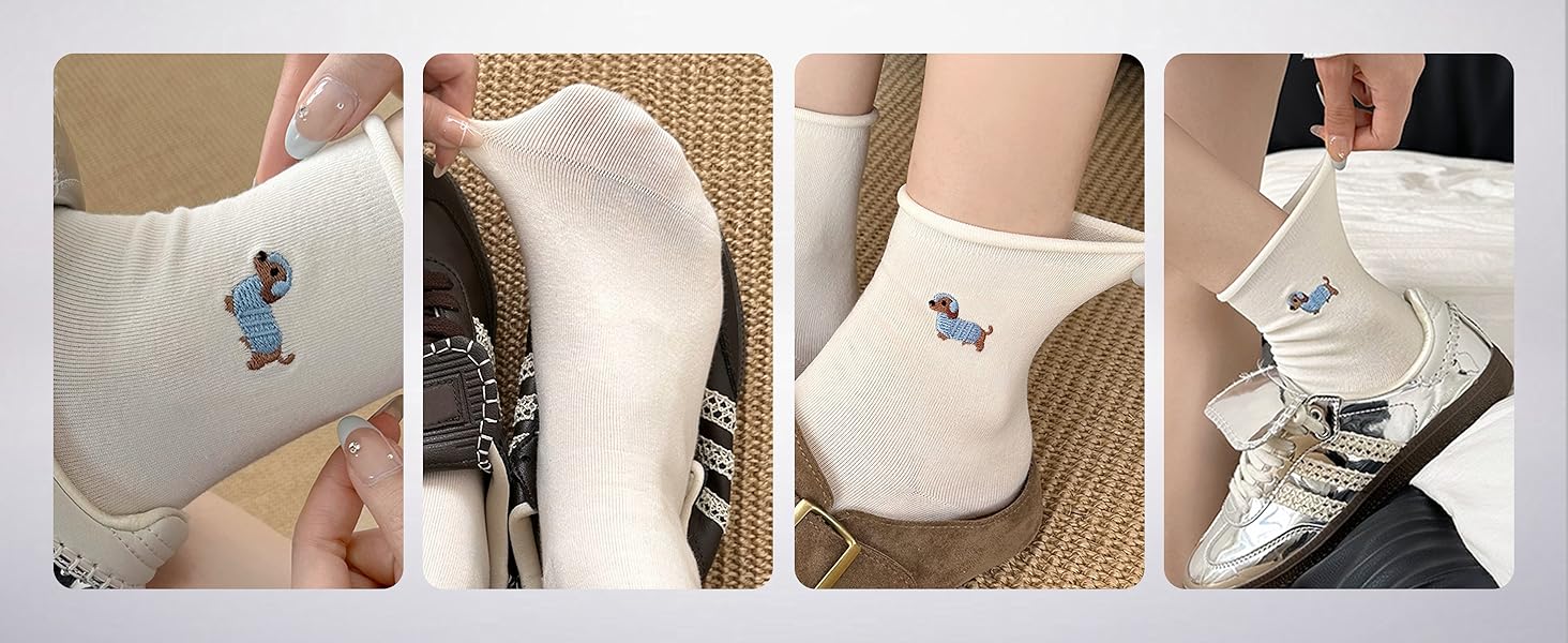 Теплі домашні тапочки з меморі-піною та набором милих шкарпеток з коргі для жінок, антиковзкі, для дому та сну (38–43)