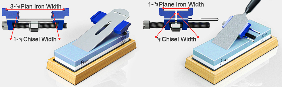 Набір точильних каменів Schleifstein: 400/1000, 3000/8000, з підставкою, зточкою та аксесуарами для ножів