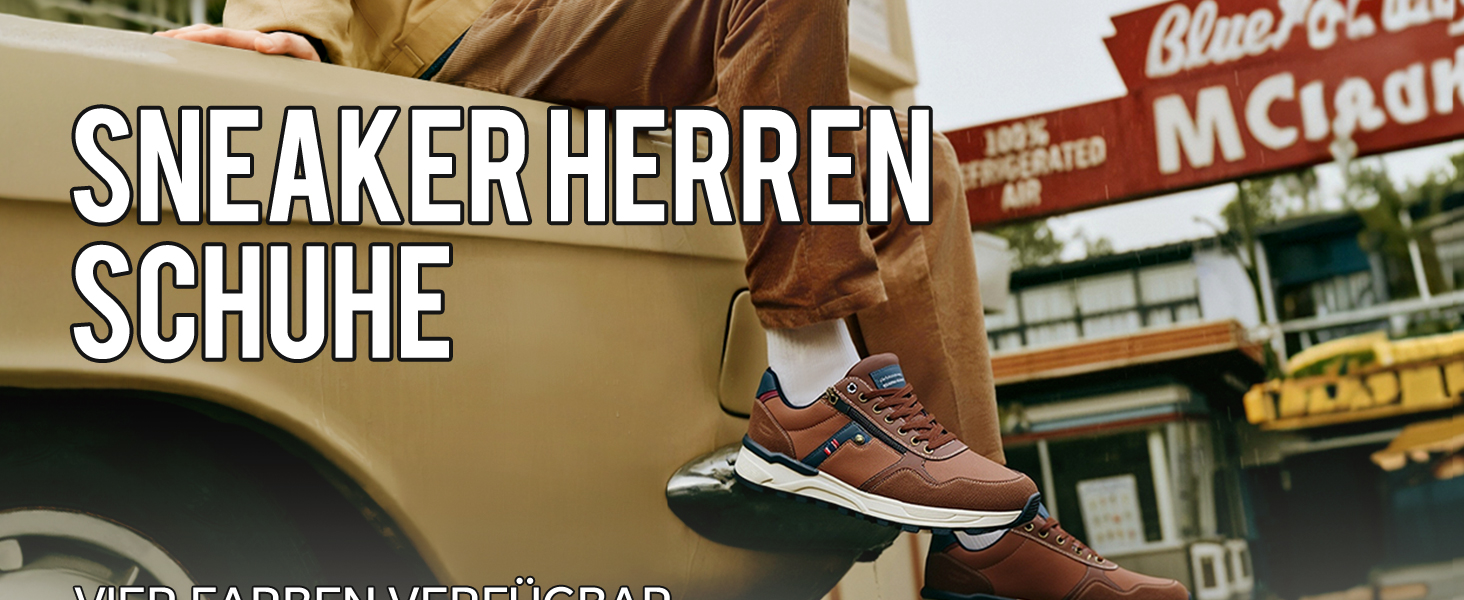 ARRIGO BELLO Кросівки для чоловіків, коричневі, на блискавці, трекінгові, зручні, 41-46 EU