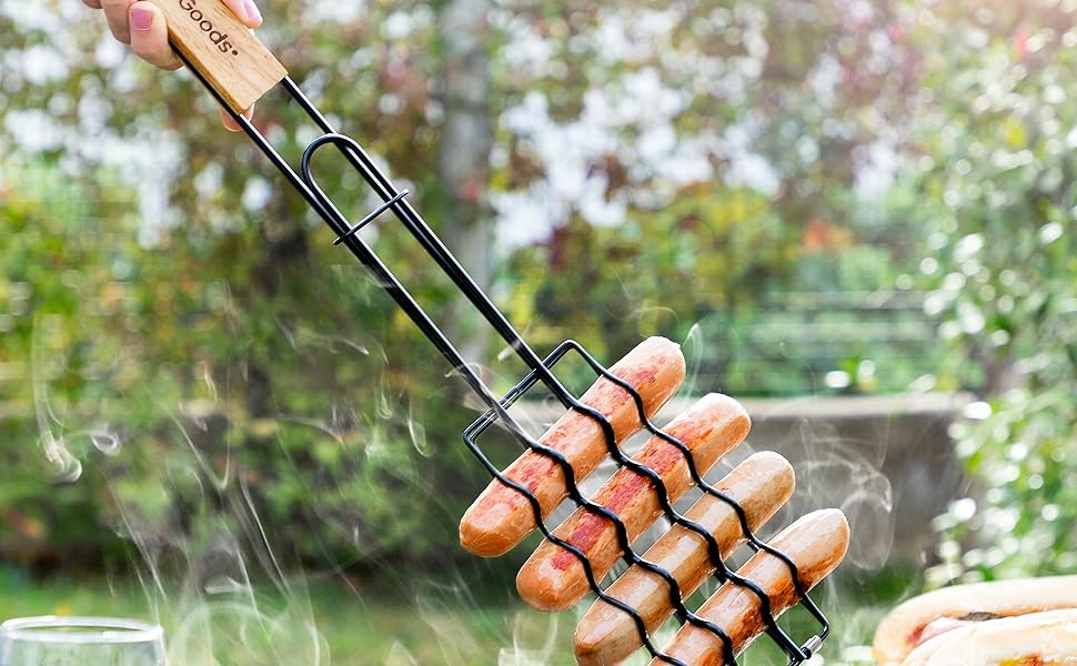 Набір гриля InnovaGoods 12 предметів: інструменти з нержавіючої сталі, термостійкі ручки, сумка для зберігання та транспортування, миється в посудомийній машині, чорний, сталь, нержавіюча сталь (для шашлику)