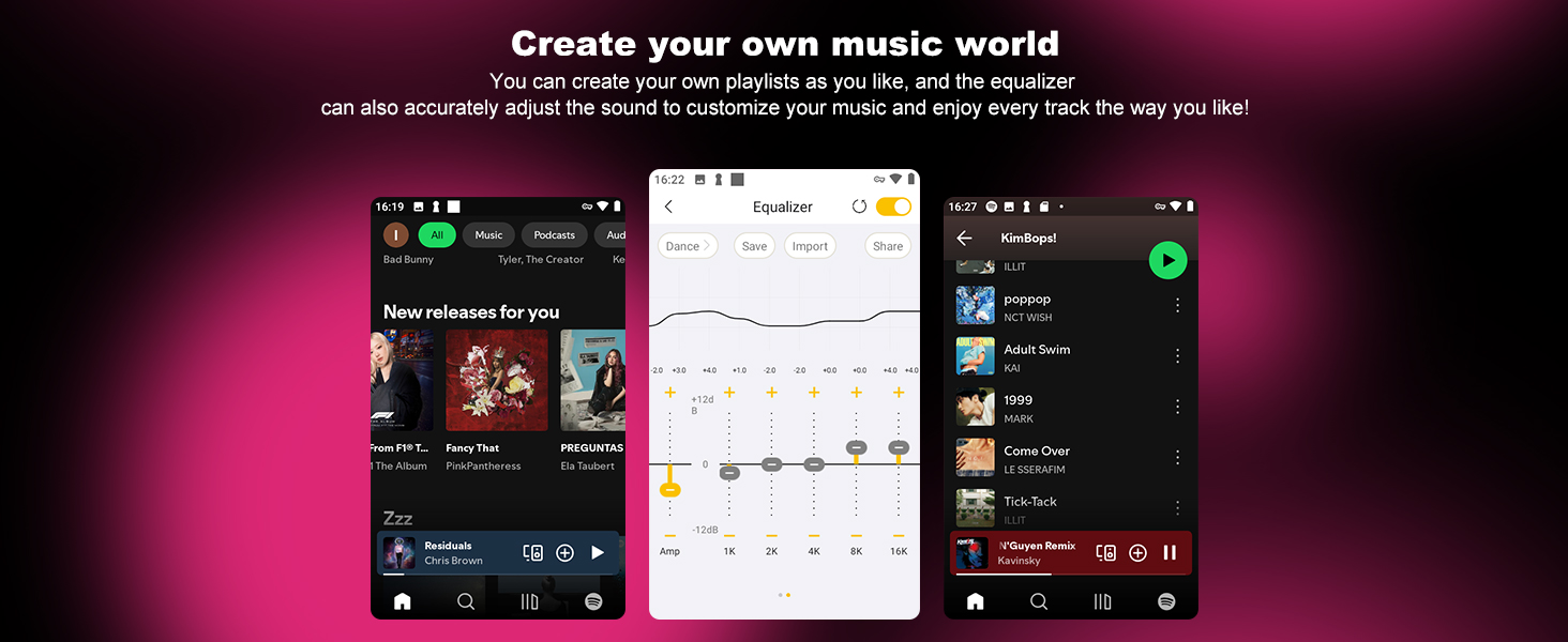 MP3 плеєр 80GB з Bluetooth та WiFi, 4.0