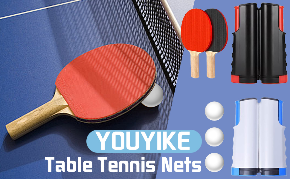 Знімне сітка для настільного тенісу, 190 см (макс), замінна сітка для настільного тенісу, портативна, для столу, офісу, їдальні. Комплект A