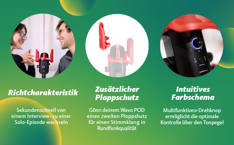 JOBY Wavo Boom Arm - професійний мікрофонний важіль для стрімерів та подкастерів, чорний (Wavo POD)