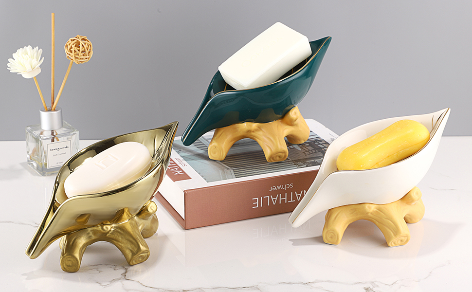 Керамічна мильниця-підставка SUMNACON: стильний аксесуар для ванної та кухні