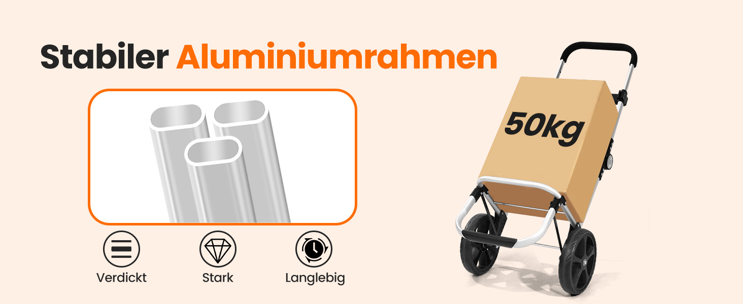 Складаний візок для покупок Homecall 50л з охолодженням, 3 в 1: візок, сумка, таскач, з принтом Geometrie, стандартні колеса