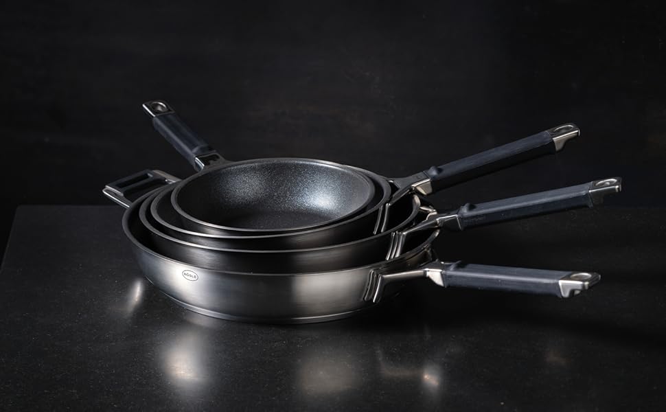 RÖSLE Silence ProCeraPlus Nonstick Fry Pan - 28cm, Stainless Steel, Heat Resistant to 260°C