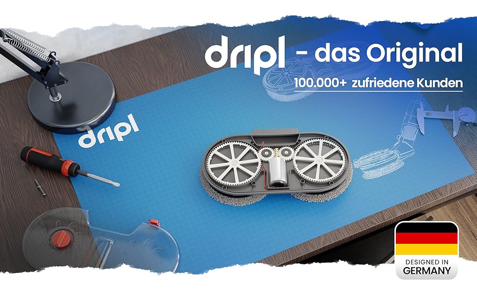 Насадка-мийник для пилососів Dyson V7/V8/V10/V11/V15/Gen5, електрична, з резервуаром для води та 6 моп-накладками + 1 контейнер для води
