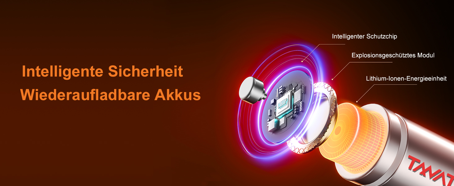 8 x Акумулятори Li-Ion AA з зарядним пристроєм, 1.5V, 2500 mAh, білі