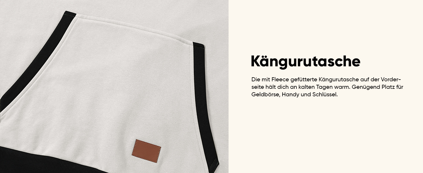 Світшот JMIERR чоловічий з капюшоном, теплий, з кишенею, бавовна, колір зелений