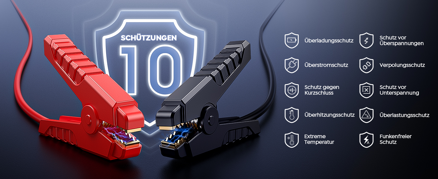 Powerbank TREKURE зі стартером для авто 160PSI, 6500A, PD 45W, LED 600 Lumen, подвійний старт (бензин/дизель до 12.0L)