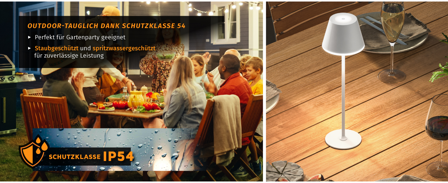 Світлодіодний акумуляторний настільний світильник Brandson з димером та сенсорним керуванням - рожевий (набір 2 шт.)