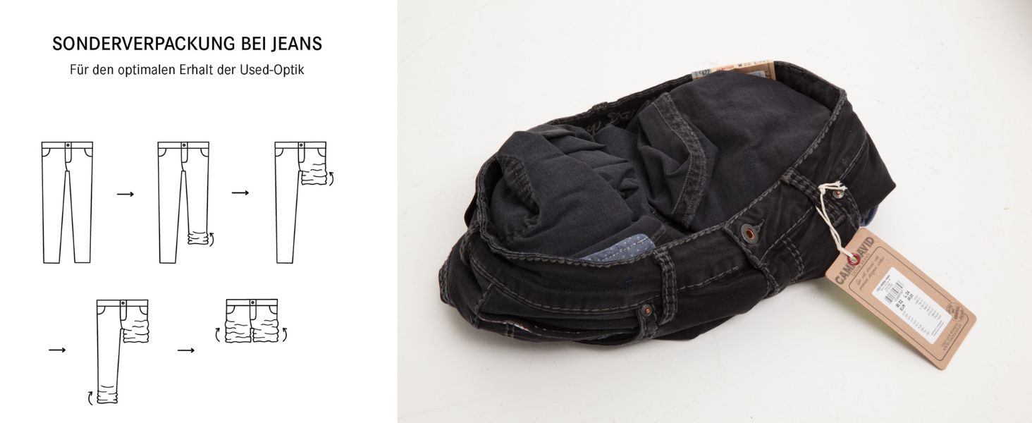 Чоловічі джинси Camp David NI:CO Regular Fit Stretch Dark Used 34W/32L