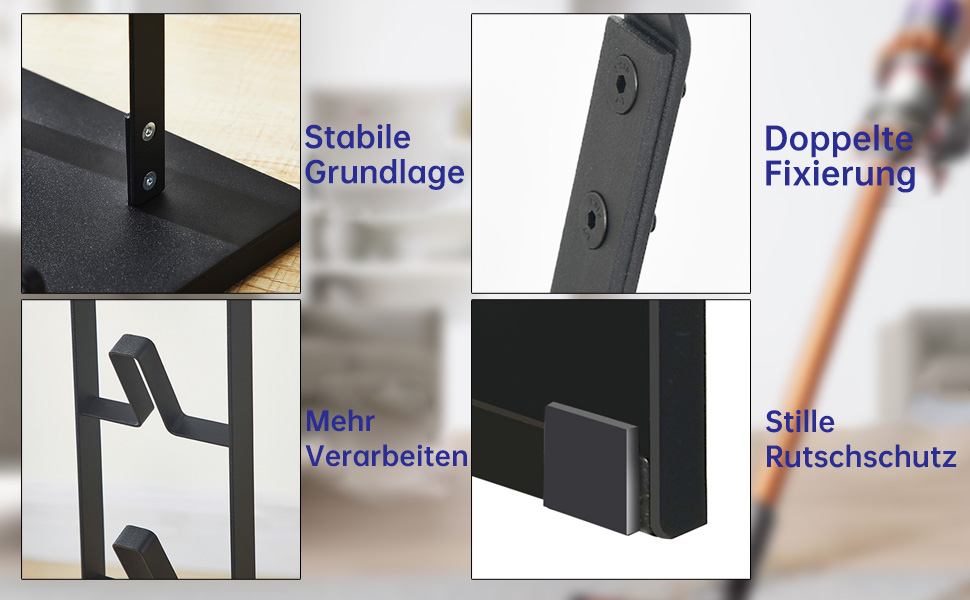 Тримач для пилососа Dyson V11/V10/V8/V7/V6/DC58/DC59/DC62/DC74 - підлого кріплення без свердління