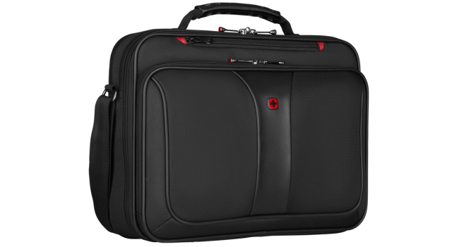 Сумка для ноутбука WENGER Legacy 16'', 15 л, чорна, для бізнесу та подорожей