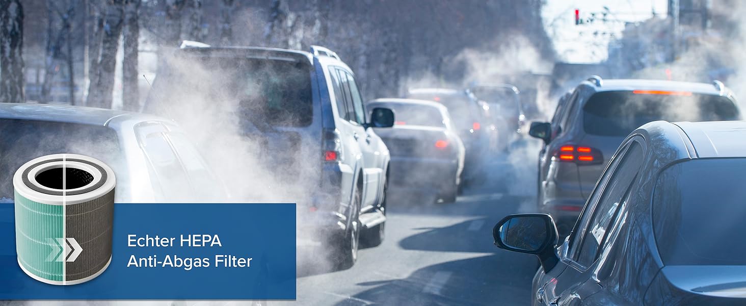 Повітряочищувач LEVOIT Core 400S з HEPA-фільтром та активованим вугіллям, для алергіків, до 90 м², тихий, PM2.5, автоматичний режим, керування через додаток та Alexa, сріблясто-білий