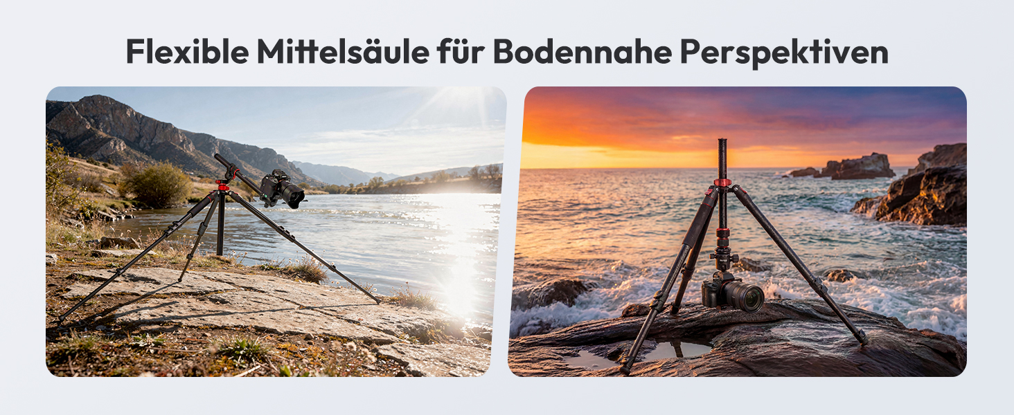 Штатив для камери Rollei Compact Traveler No.2 XL: алюмінієвий відеоштатив з гідравлічною головкою, вилітним плечем та моноподом, висота 212 см