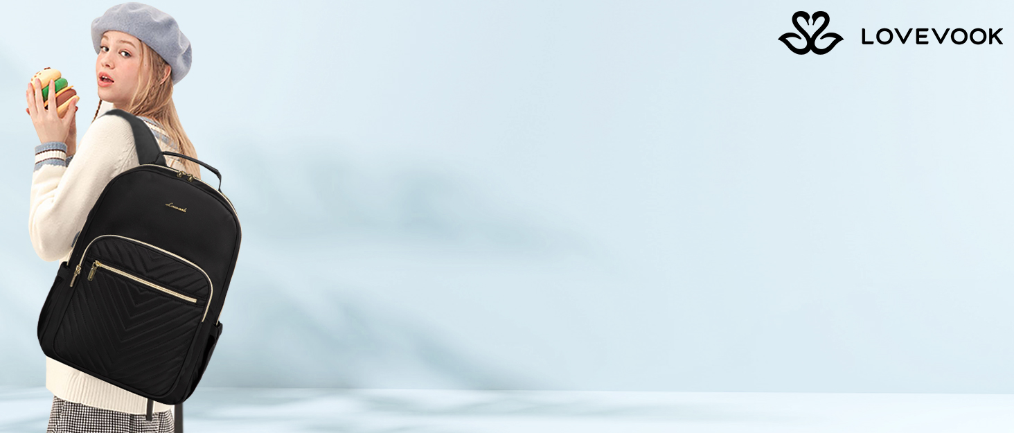 LOVEVOOK Рюкзак для жінок, великий, 15.6