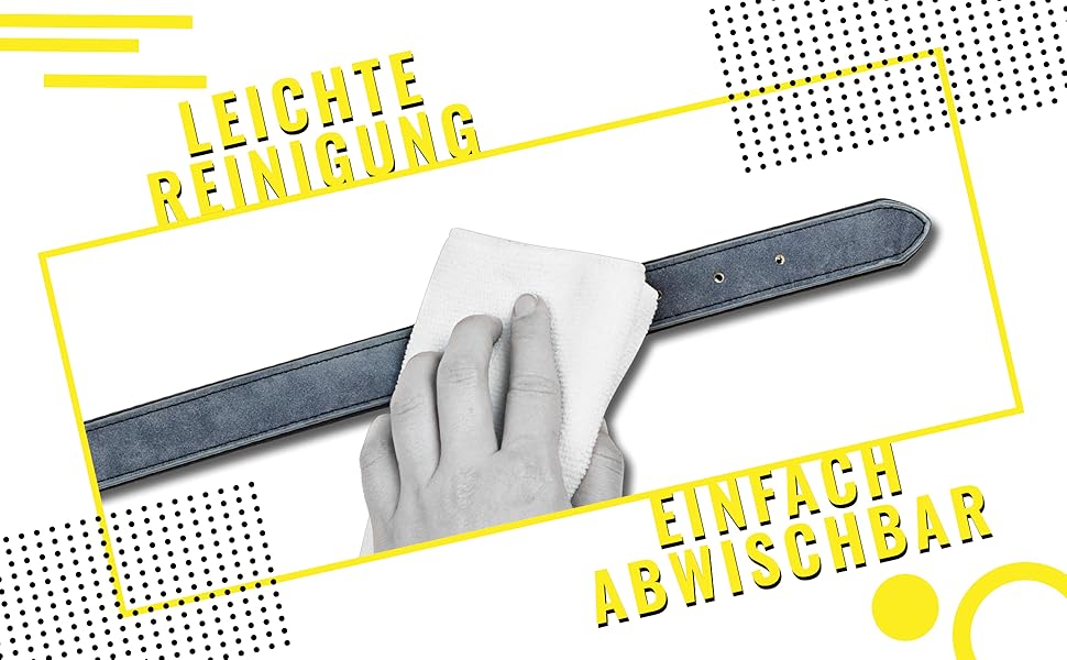 Набір повідка та нашийника ne&no® (веганська шкіра) для собак, 1.2м, блакитний/антрацит, регульований, з карабіном