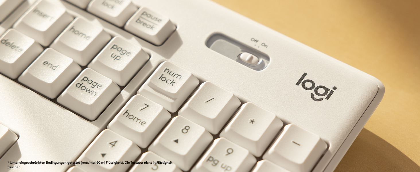 Комплект бездротової клавіатури та миші Logitech MK295 з технологією SilentTouch, QWERTZ, чорний, для комфортної роботи