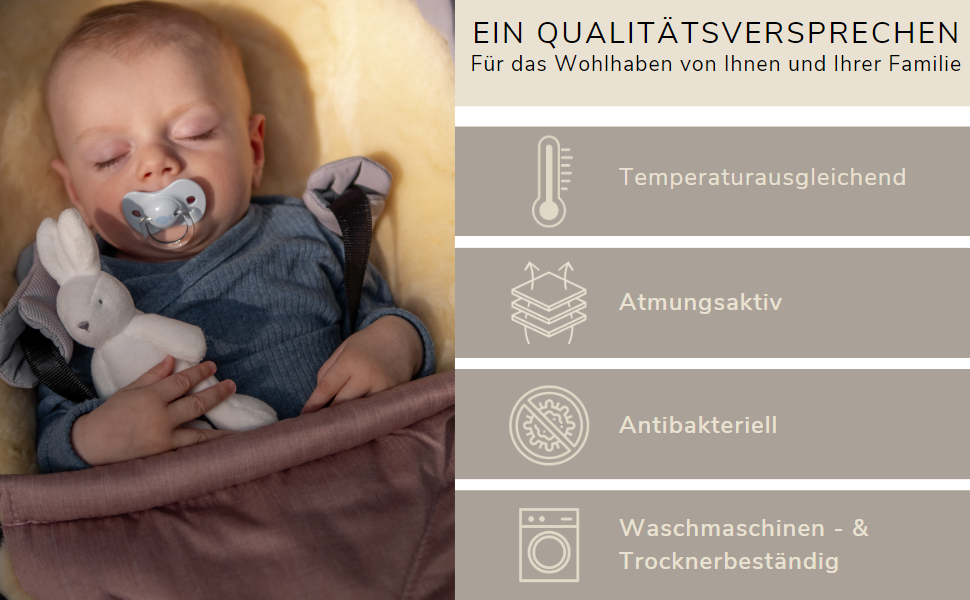 Дитяча овчина WERNER CHRIST BABY, медична, натуральна, для коляски, килимок, 75 см, золото-жовта