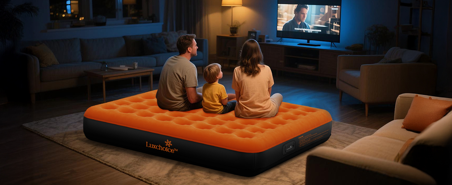 Надувний матрац самонадувний, 190x99x22 см, 150 кг, для кемпінгу, подорожей, гостей