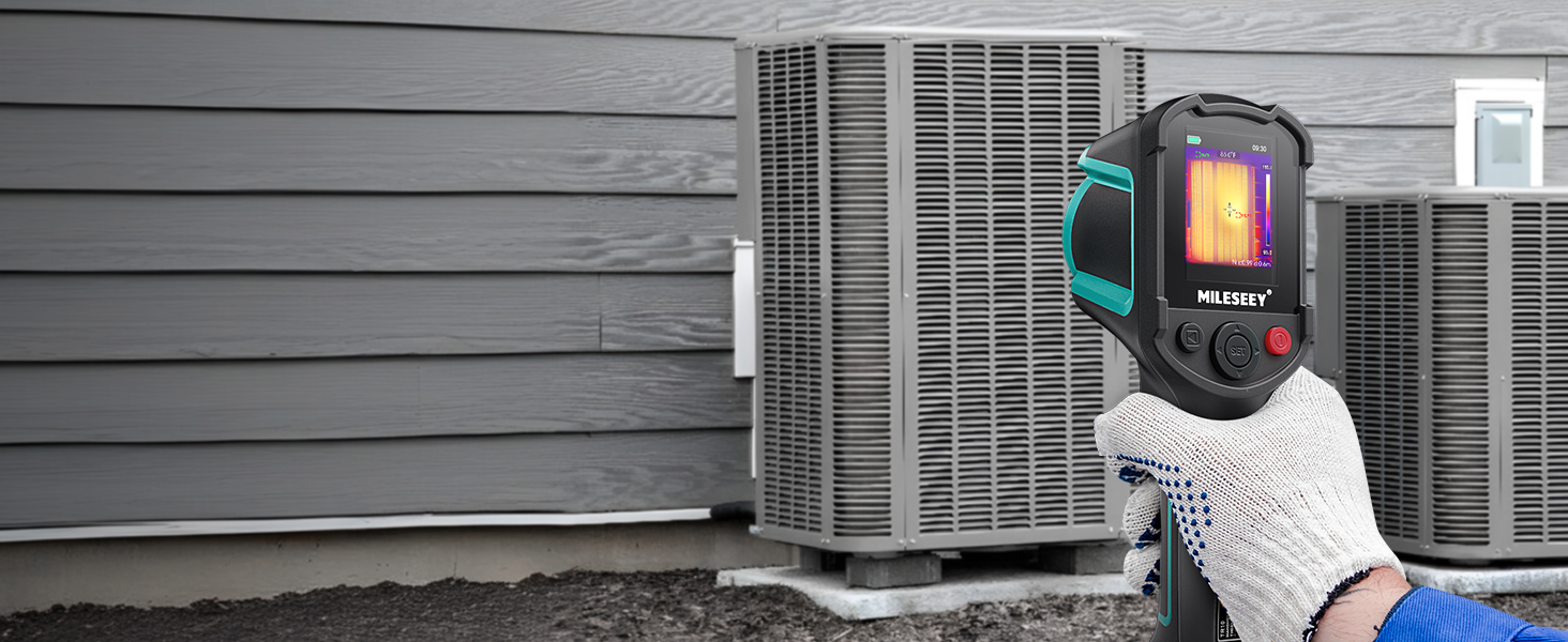 MiLESEEY TR10 Портативна тепловізійна камера - 192x192, -20°C до 550°C, 8 годин роботи, інфрачервона камера