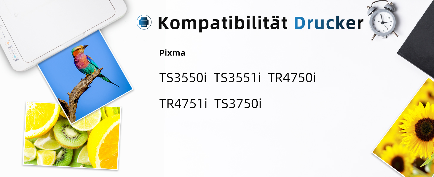 Чорний картридж Canon PG-575 / PG-575XL сумісний для принтерів Canon PIXMA TS3550i, TS3551i, TS3750i, TR4750i, TR4751i