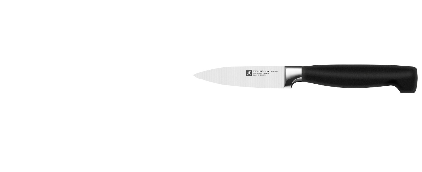 Кухонний ніж Zwilling Vier Sterne 20 см, нержавіюча сталь, Made in Germany