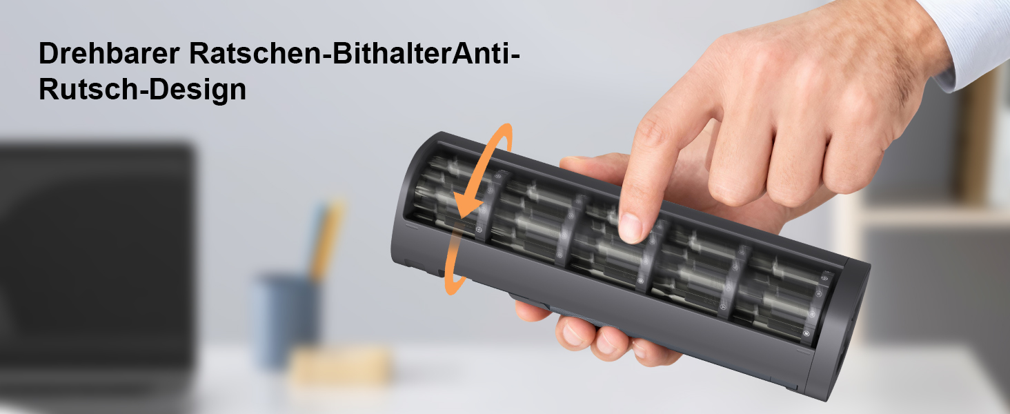 Набір мініатюрних електричних викруток MQFORU 78 в 1 з 72 бітами, 5 режимів крутного моменту, LED-підсвічуванням для ремонту телефонів, годинників, камер