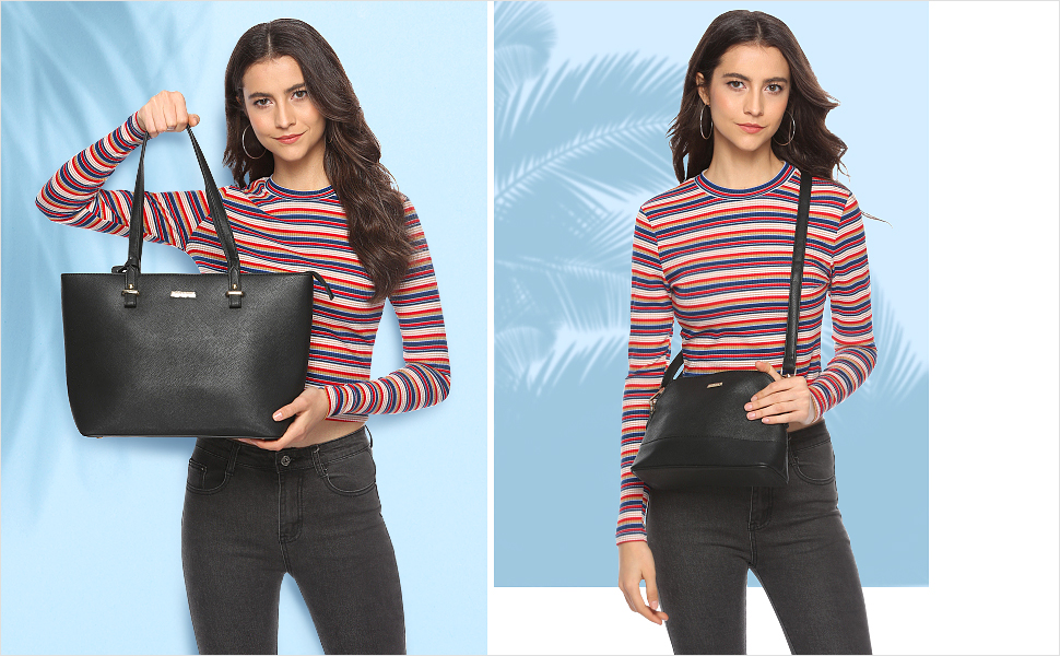 YTL Сумка-шопер жіноча велика бежева 4 в 1: сумка на плече, кросбоді, гаманець, картник - для офісу, школи, покупок, подорожей