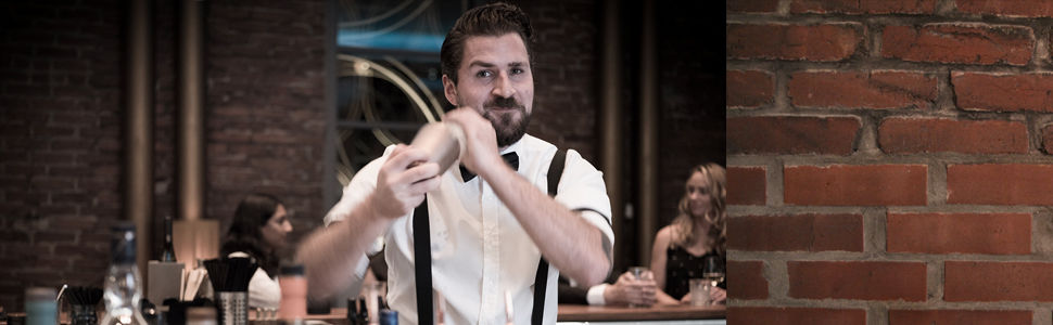 Барний аксесуар Buddy's Bar Barlöffel: барний інструмент з міді, 27 см, з товстим стійким держаком та пестиком