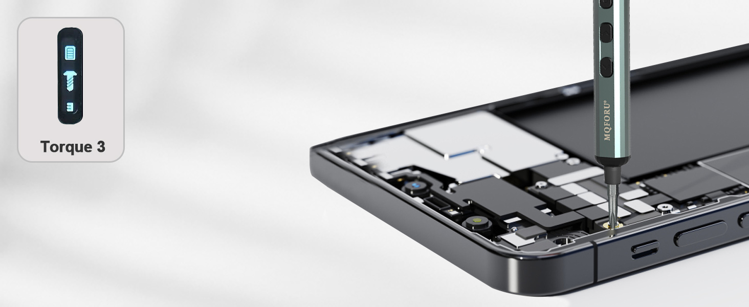 Набір мініатюрної електричної викрутки 72 в 1 з прецизійними бітами, 64 магнітні насадки, 5 режимів крутного моменту, 4 LED-лампи, для ремонту телефонів, годинників, камер