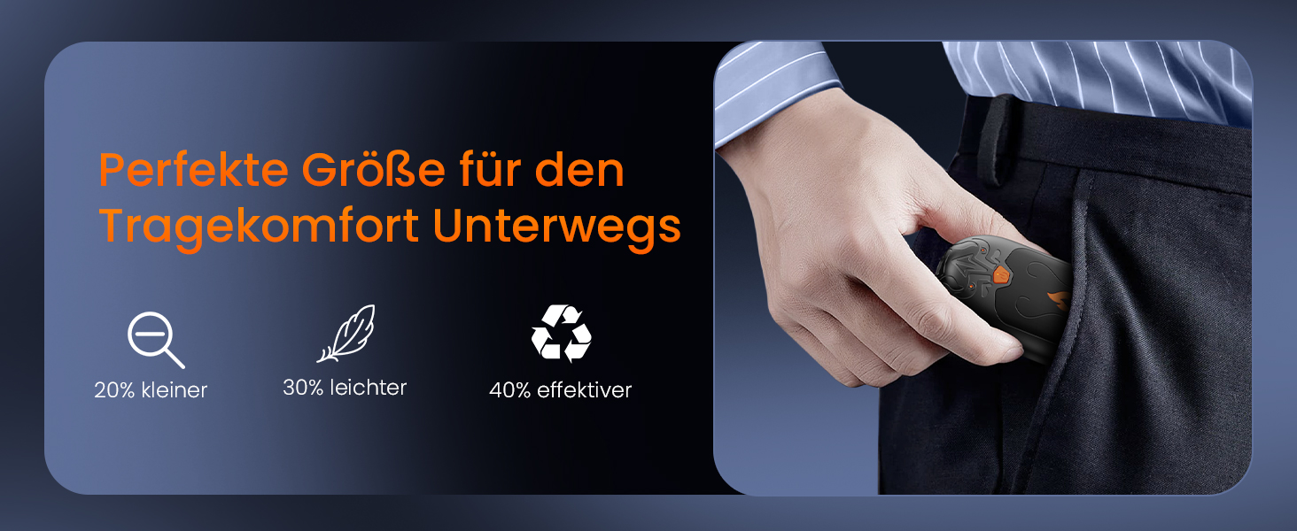 Електричні грілки для рук 2 шт. з підзарядкою, 24 години тепла, 3 режими нагріву, для жінок, чоловіків, пацієнтів з синдромом Рейно, чорний