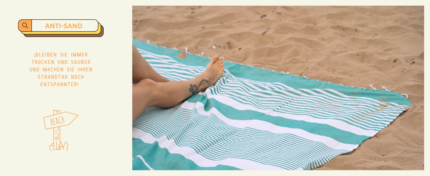 Пляжна хустка-ковдра MOMOMUS XXL бежева 210x240 см - велика, легка, компактна, в бохо стилі, для пікніка та кемпінгу