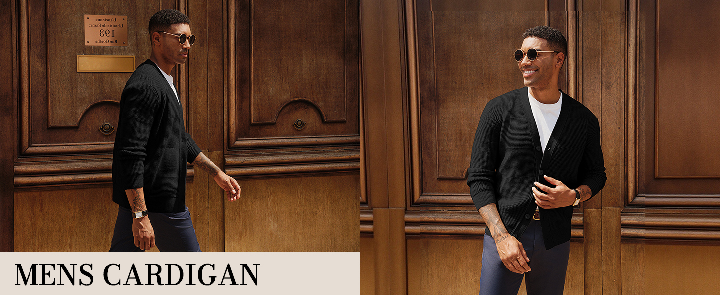 Чоловічий кардиган PJ PAUL JONES з в'язаним візерунком