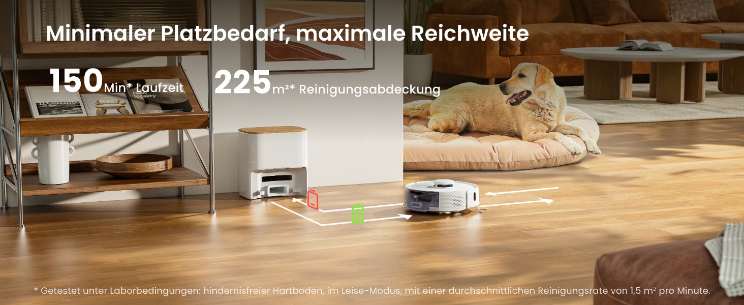 Робот-пилосос SwitchBot K11+ з мокрою прибиранням, 6000Pa, самостійна очистка контейнера, LDS-картування, 3.6 дюйми, сумісний з Apple Home, Alexa, Google Home та Matter, бежевий