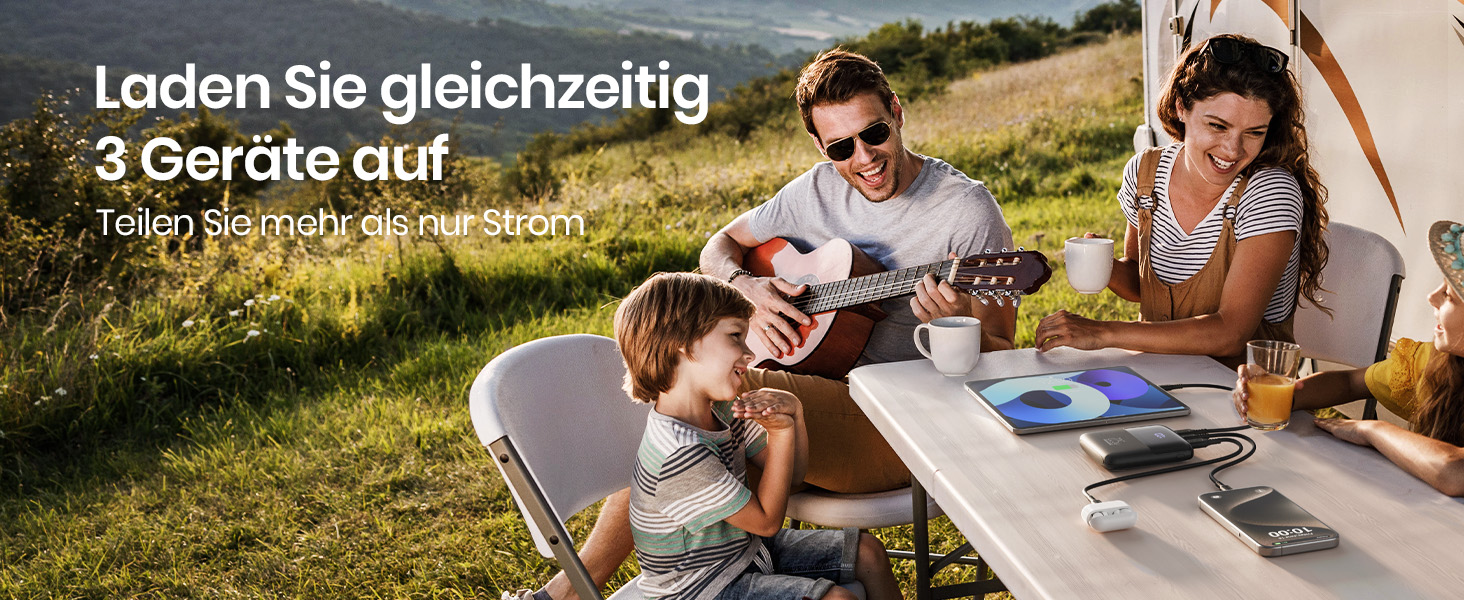 Power Bank INIU 10000mAh з швидкою зарядкою 22.5W, USB-C, PD3.0, QC4.0 - для iPhone, Samsung, iPad та інших пристроїв