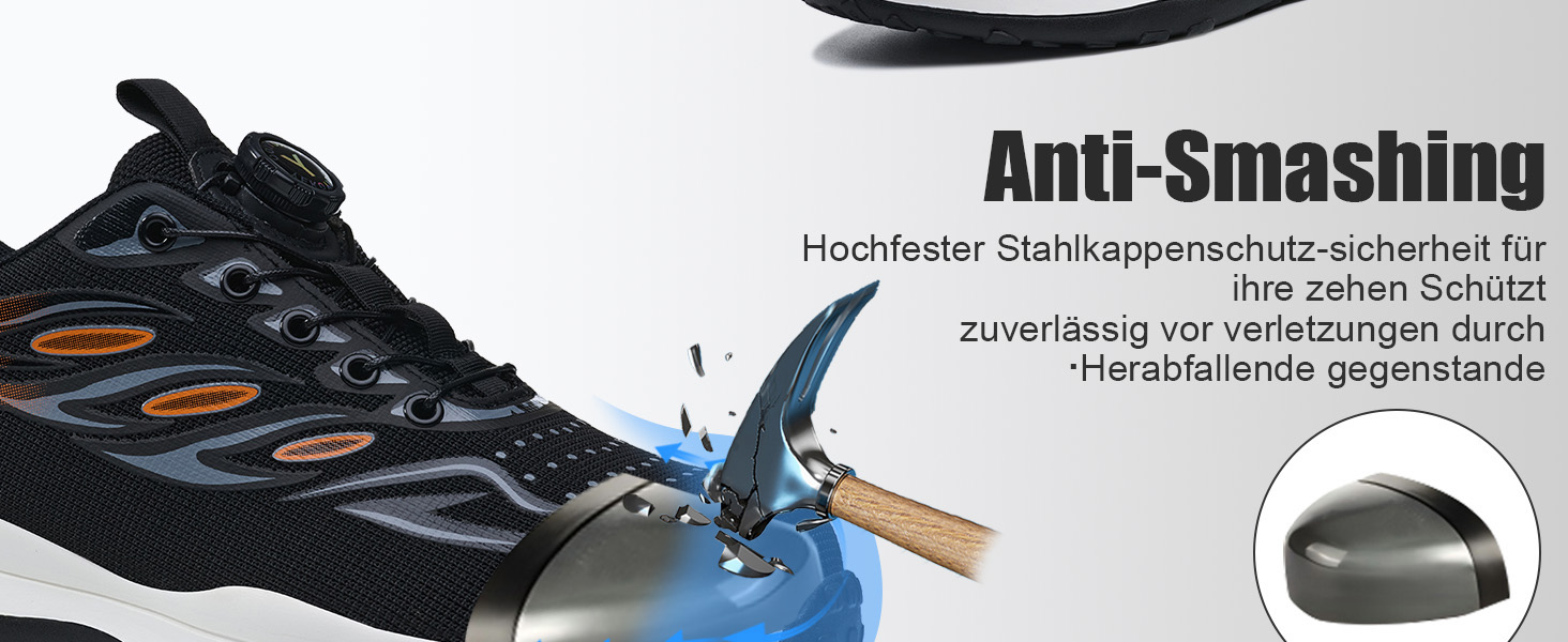 Черевики робочі, захисні для чоловіків та жінок. Легкі, спортивні, дихаючі, зі сталевим підноском. Розміри 36-46 EU, 46 EU. Колір: коричневий, на кнопці-фіксаторі.