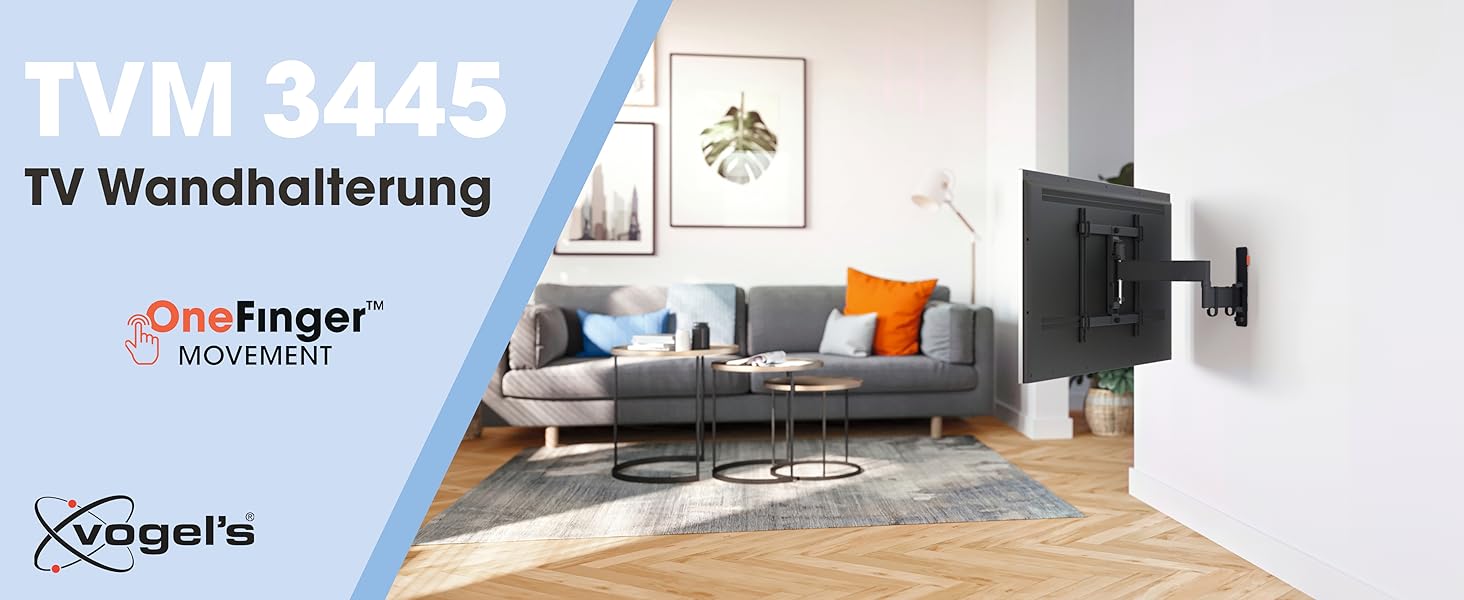 Настінне кріплення для телевізора Vogel's Comfort TVM 3445 Full-Motion 32-65