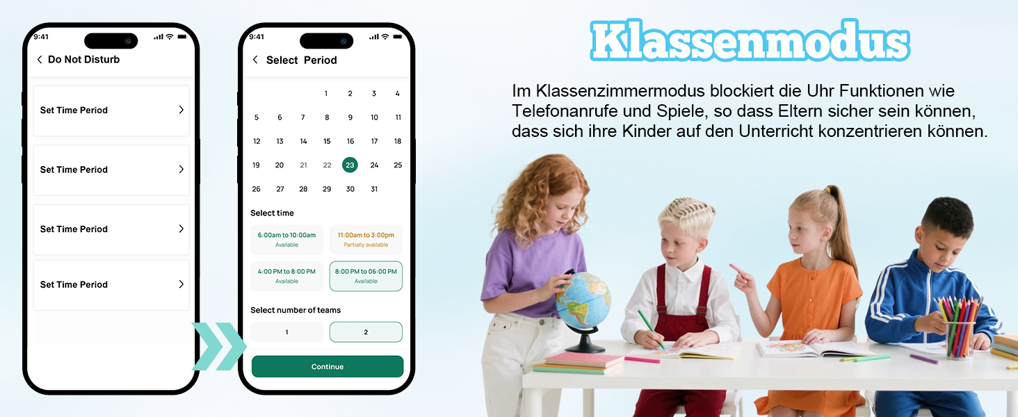 Дитячий розумний годинник GPS з телефоном та 4G, чорний: відеодзвінки, чат, шкільний режим, ігри, калькулятор, крокомір