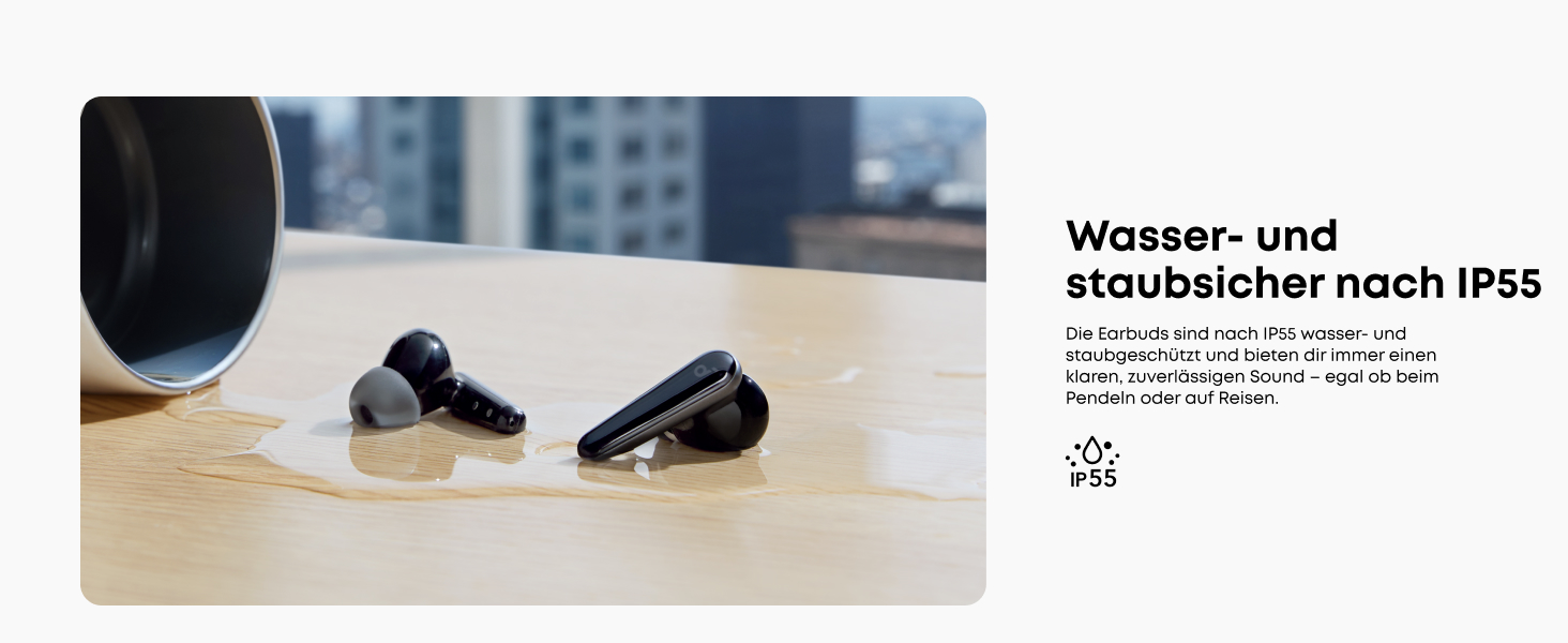 Soundcore Liberty 5: Бездротові навушники з активним шумозаглушенням (ANC) та Dolby Audio, Чорний