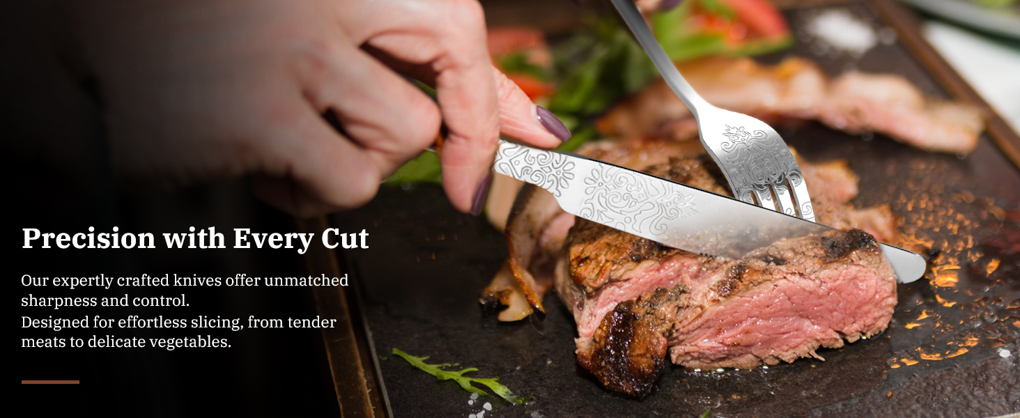 Набір столових приборів DRAGON RIOT на 6 осіб (30 предметів) з нержавіючої сталі, рожеве золото, для дому/вечірки/ресторану