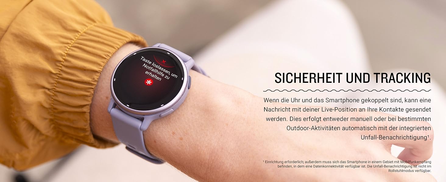 Розумний годинник Garmin Vivoactive 5 42mm з GPS, AMOLED дисплеєм 1.2', до 11 днів роботи, фітнес-функціями та Garmin Pay (колір: Orchidee)