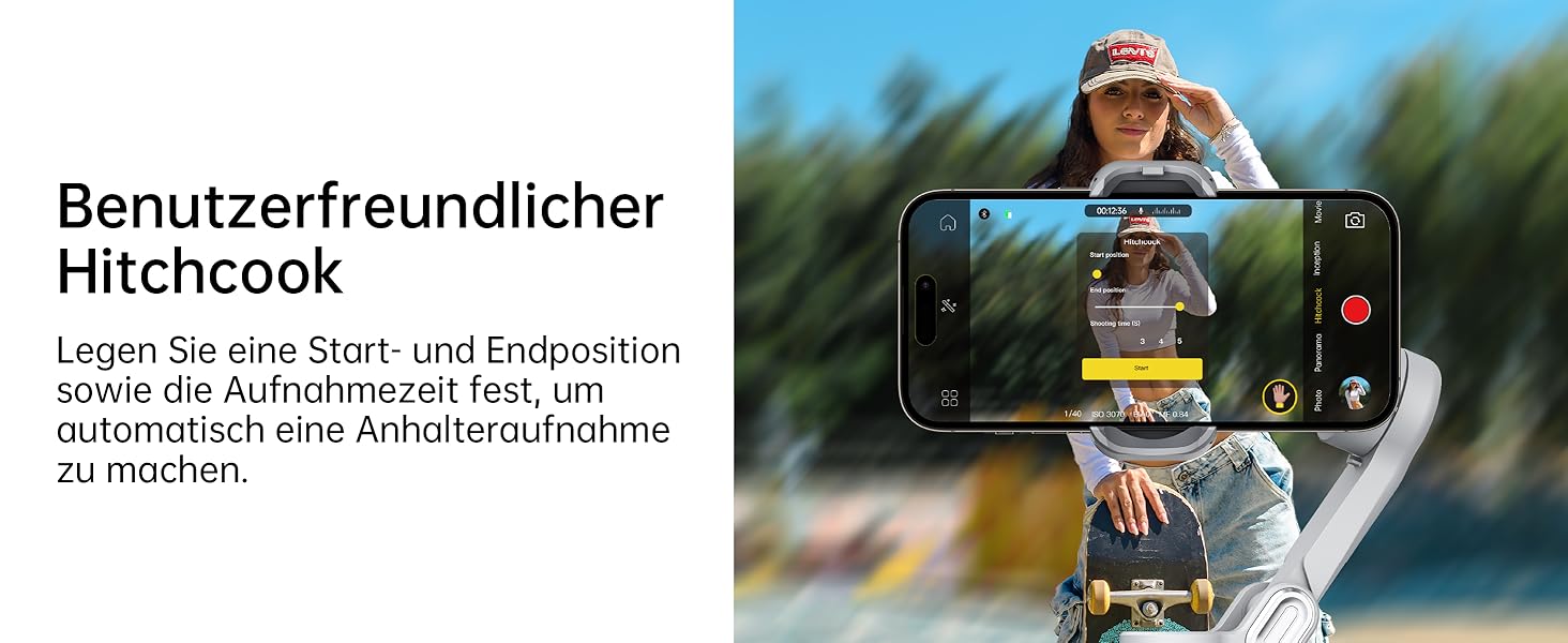 Стабілізатор для смартфона AOCHUAN Smart X Pro (3-осьовий, з RGB-підсвічуванням, для iPhone/Android)