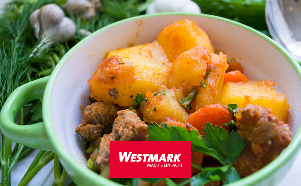 Овочечистка Westmark Julienne для ідеальної нарізки соломкою: для супів, воку, лівші та правші, нержавіюча сталь