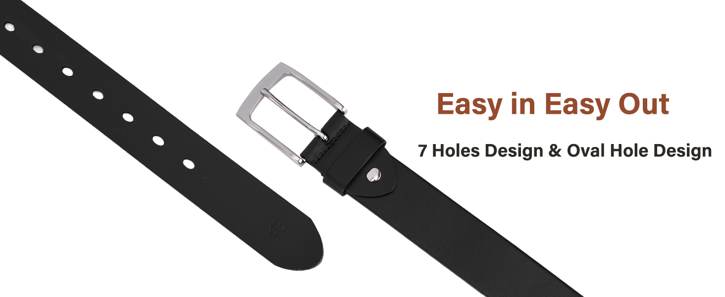 Чоловічий шкіряний ремінь BELTER, 38 мм, для джинсів, з подарунковою коробкою, розмір L (105 см), колір коричневий