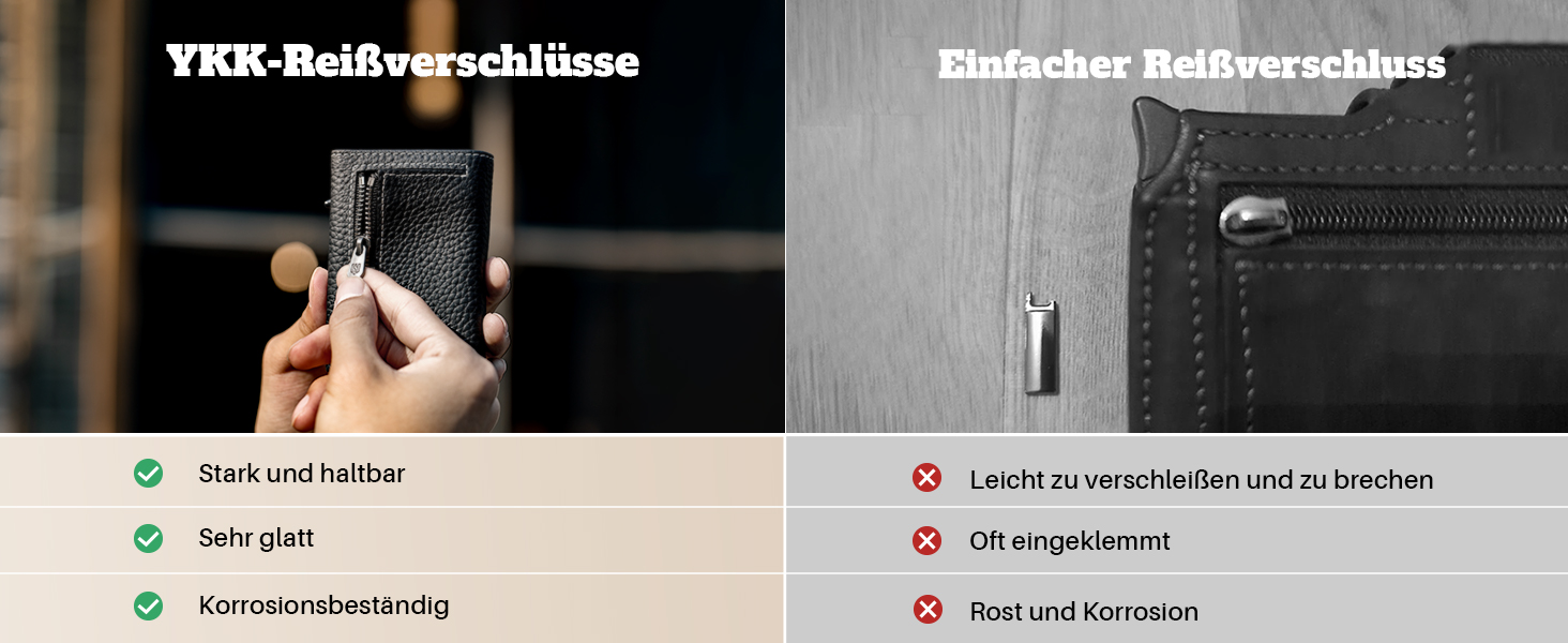 Портмоне DODENSHA® MagSnap для чоловіків з RFID захистом та відділенням для AirTag® I Кредитниця для 10+ карток I Портмоне з монетницею I (Чорний)