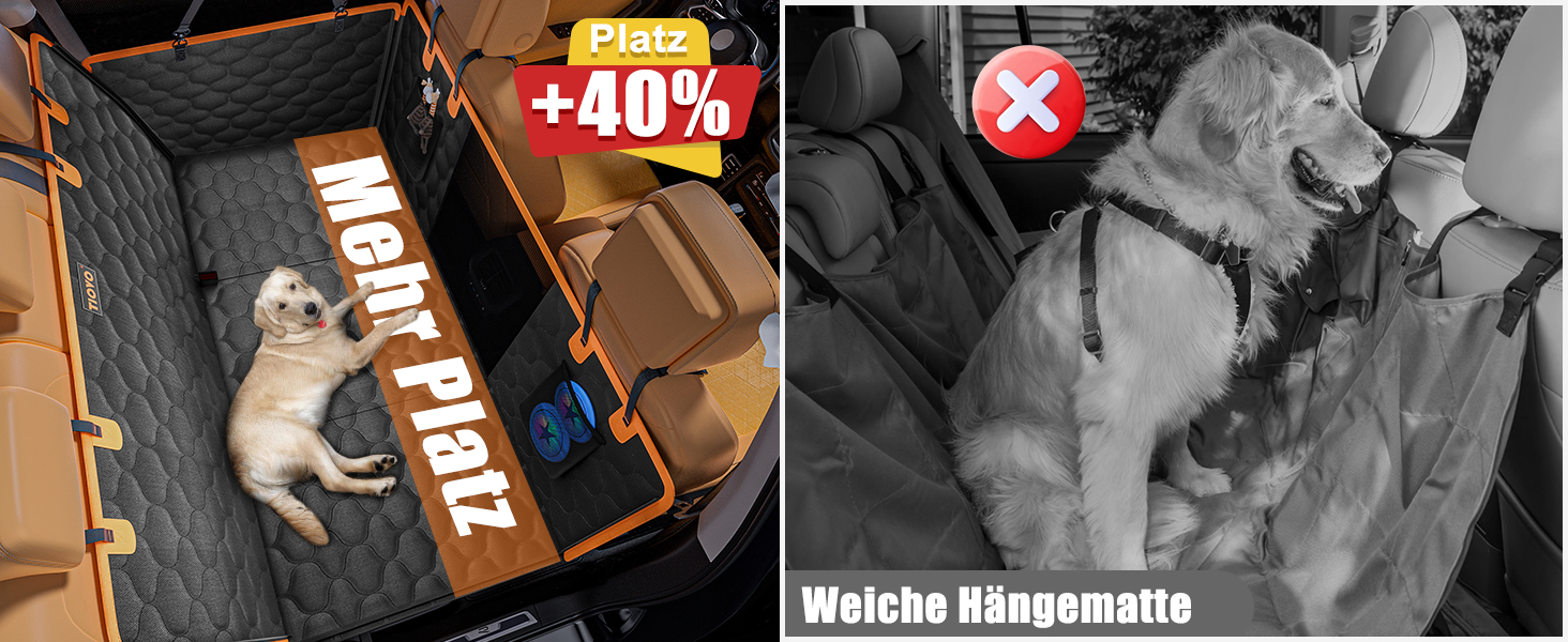 Накидка для собак у машину JOEJOY, захист заднього сидіння, водовідштовхувальна, стійка до подряпин, з кріпленням для безпеки, нова модель