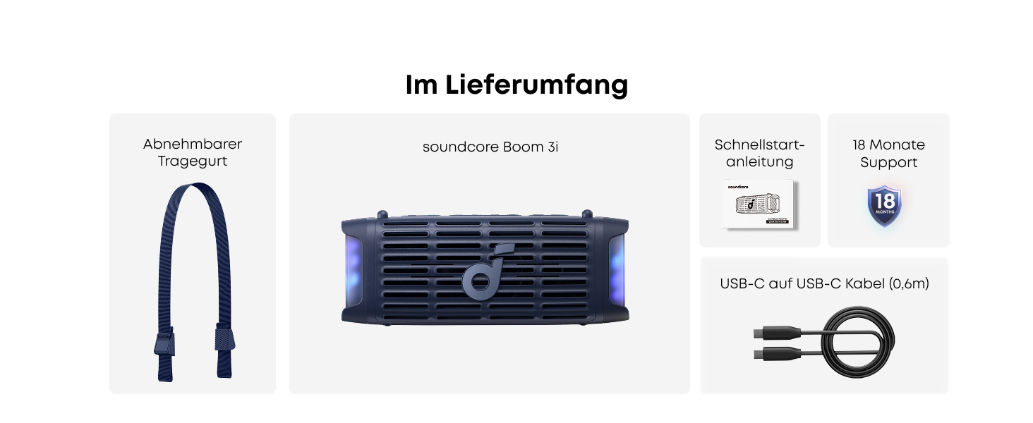 Портативна Bluetooth колонка Soundcore Boom 3i Anker: Водонепроникна (IP68), 50W, BassUp 2.0, до 16 годин, з підсвіткою та TWS, зелений