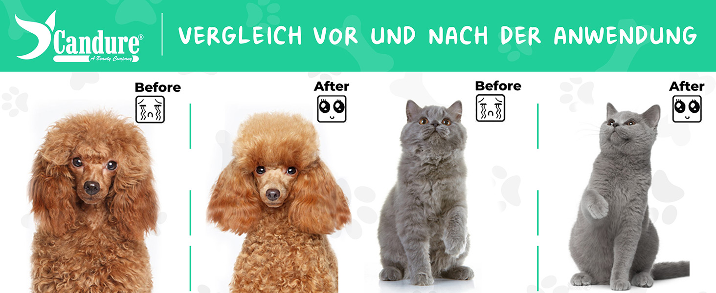 Професійна щітка Candure для собак та котів з довгим волоссям, гребінець для грумінгу, 17+9 зубців, видаляє ковтуни та шерсть (блакитний, зелений)